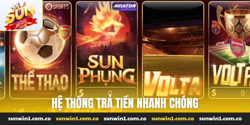 Hệ thống trả tiền nhanh chóng